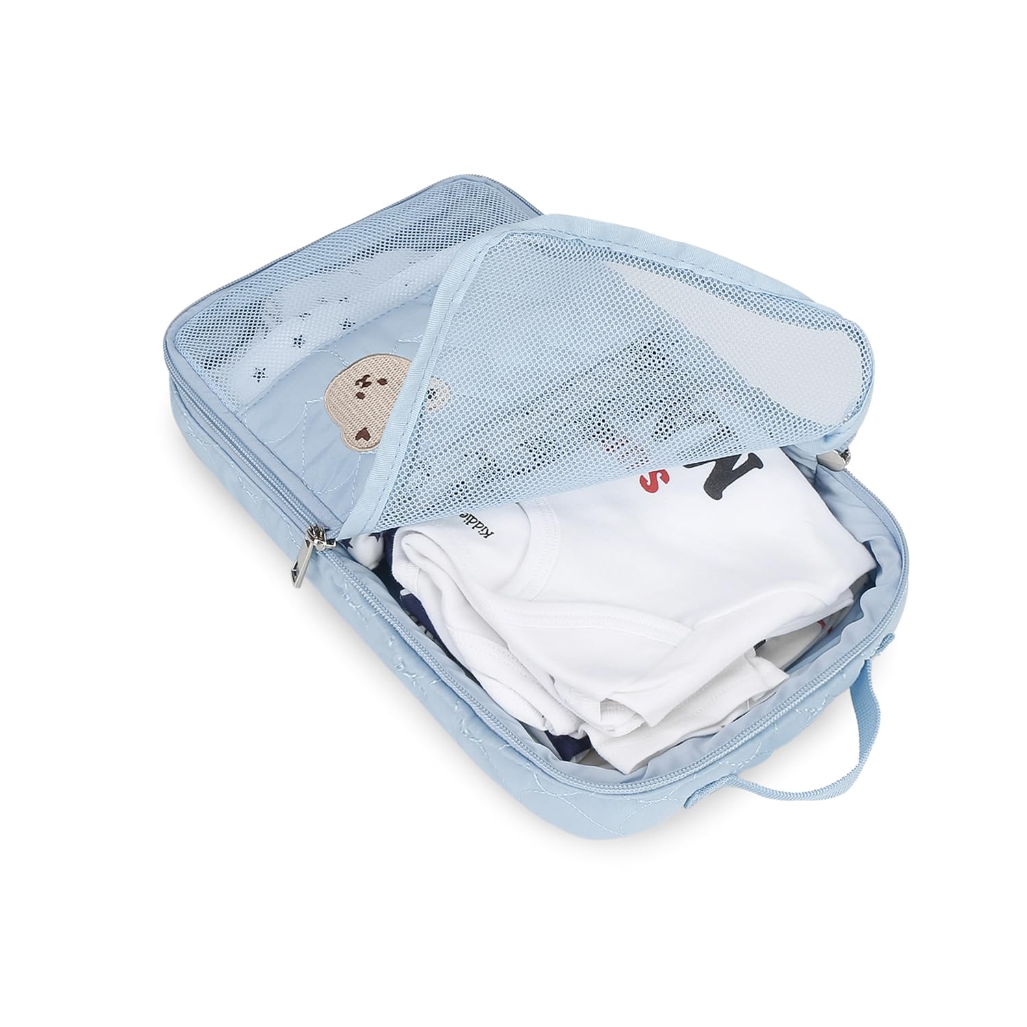 MOMIGO compact size fits in most bags at 9.8 by 5.9 inches.