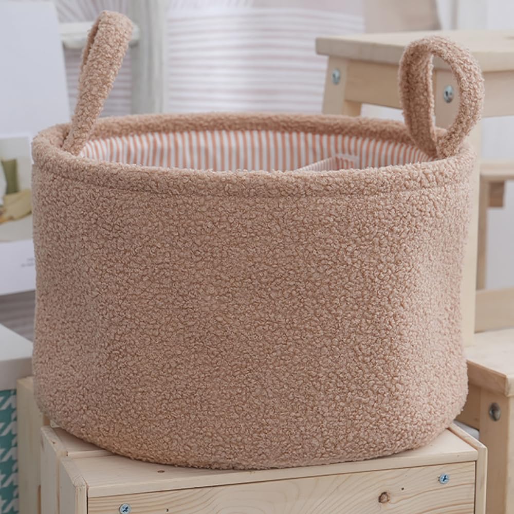 MOMIGO diaper caddy deep pockets organized for diapers, wipes, and clothes.