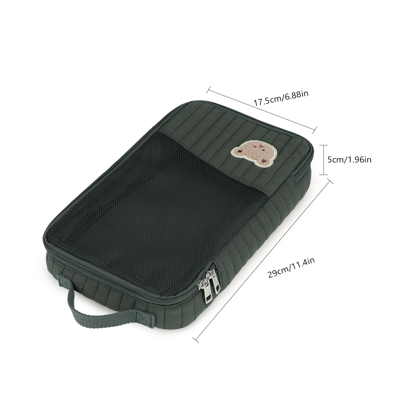 MOMIGO hanging loop for stroller clip or hook.