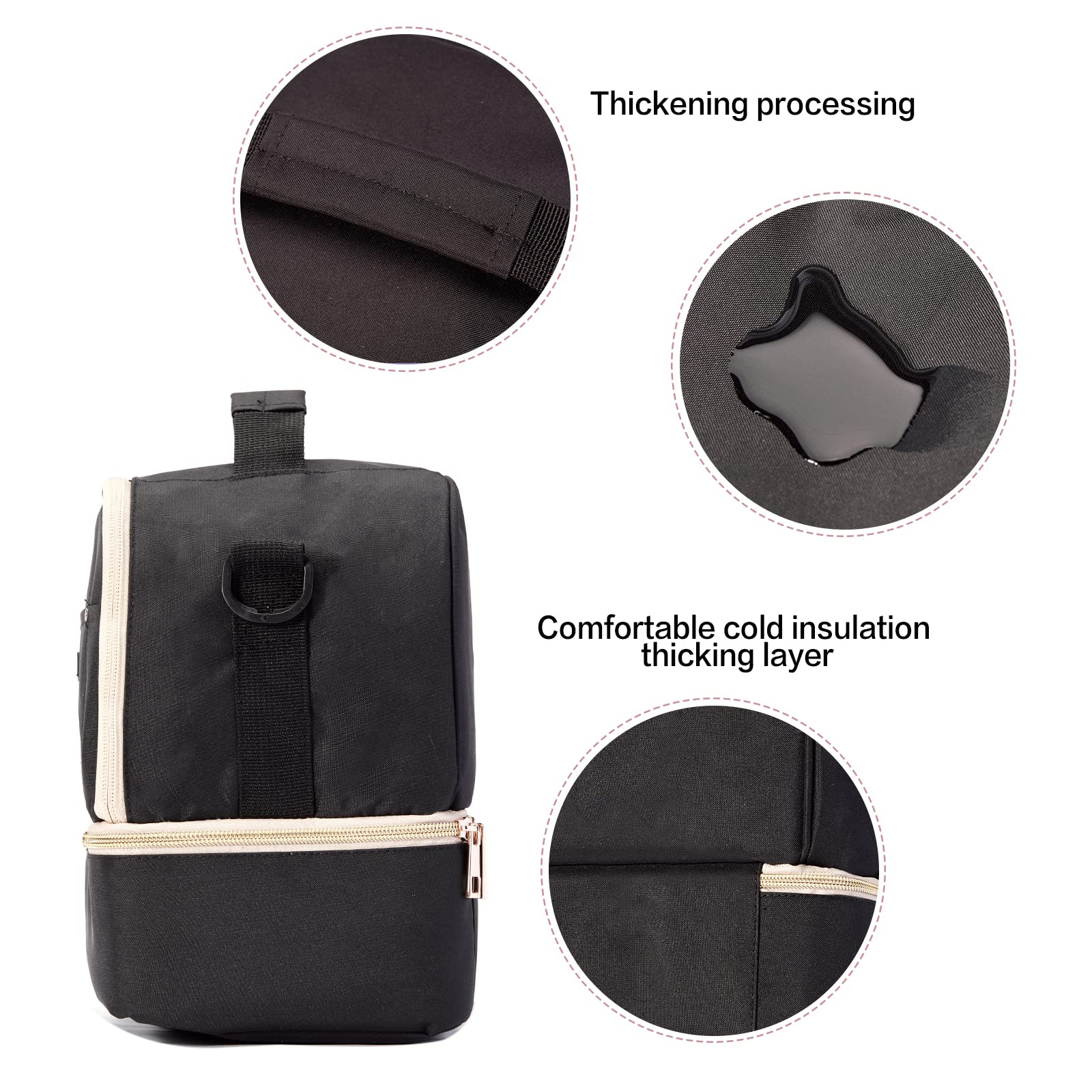 MOMIGO insulated multi-function bag suitable for pumping, snacks, or travel.