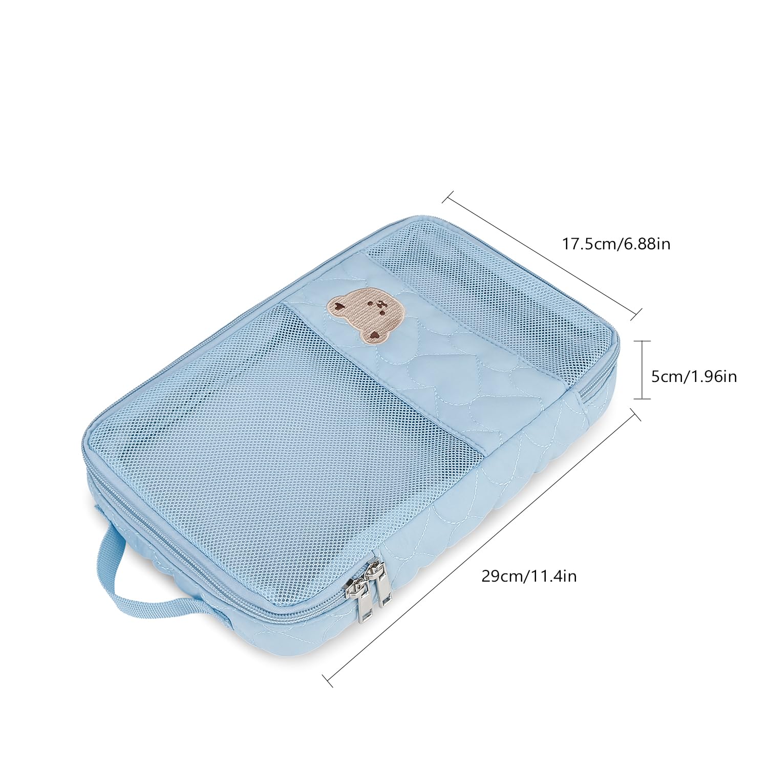 MOMIGO multiuse bag keeps diapers, swimsuits, toys organized.