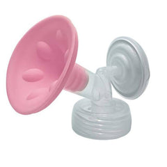 Momlacto pink 2pc flange cushion enhances fit and comfort during pumping