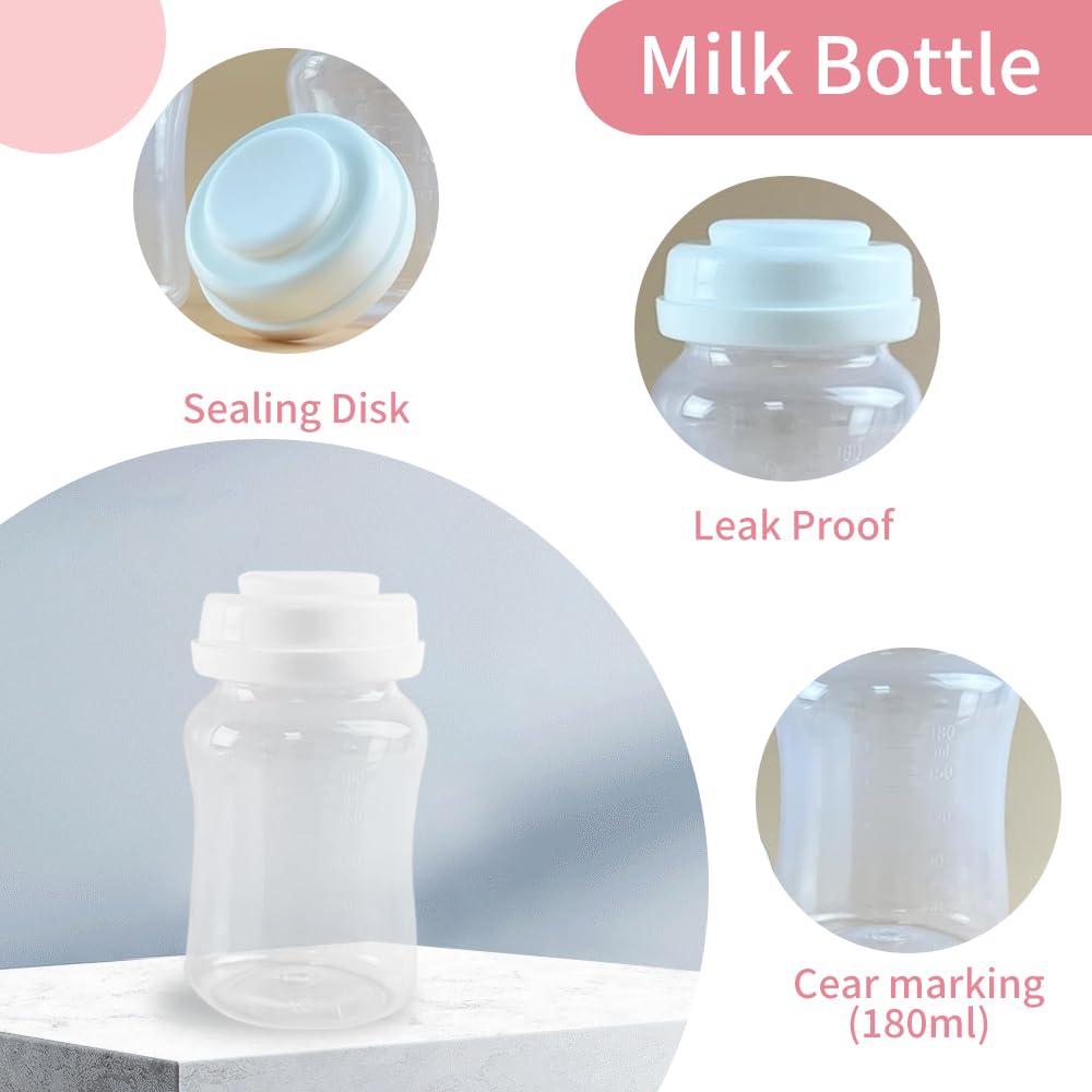Momlacto 180ml bottle for on-the-go milk storage