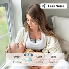MomMed S21 offers three modes for adaptable pumping sessions.
