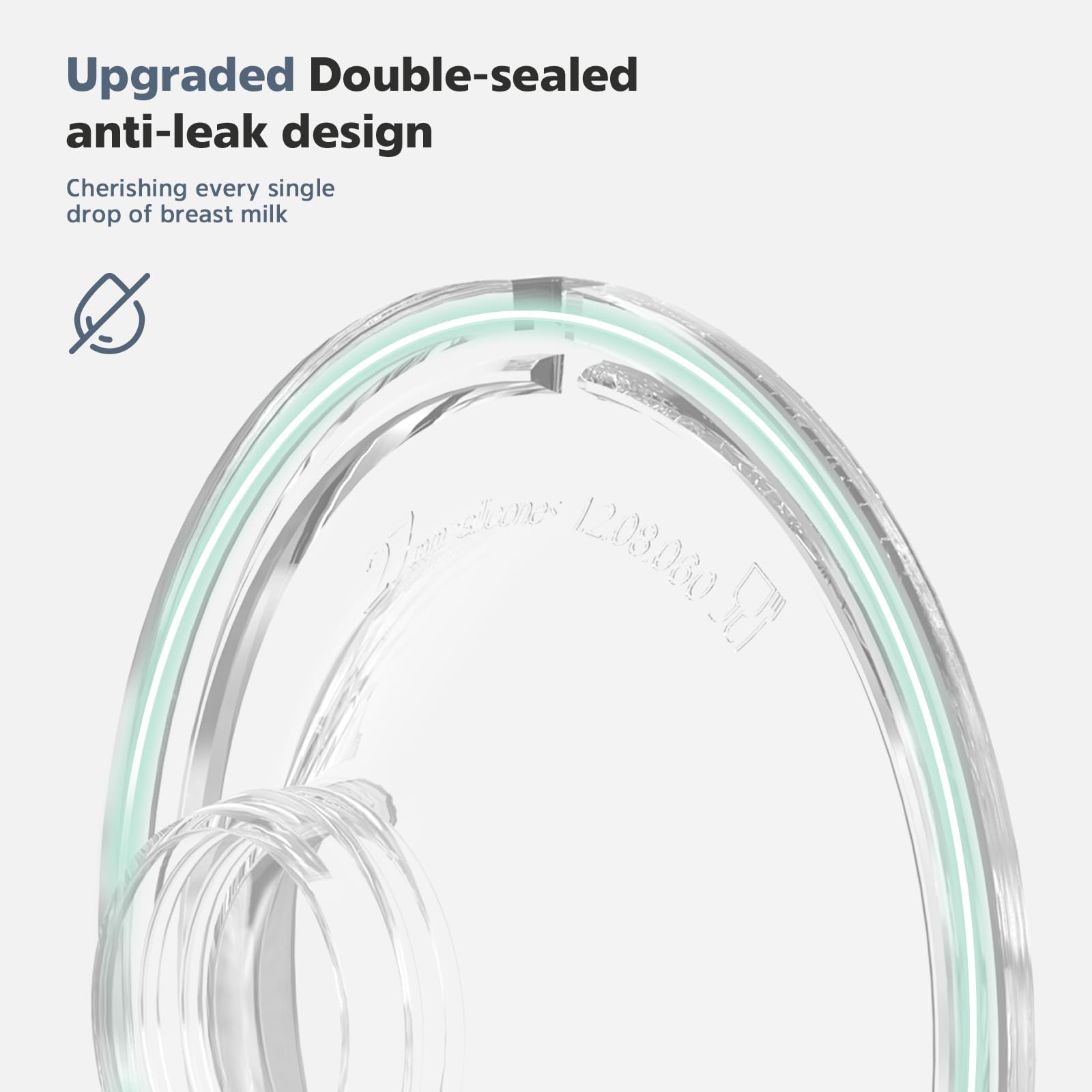Twelve suction levels let you tailor comfort with S21.