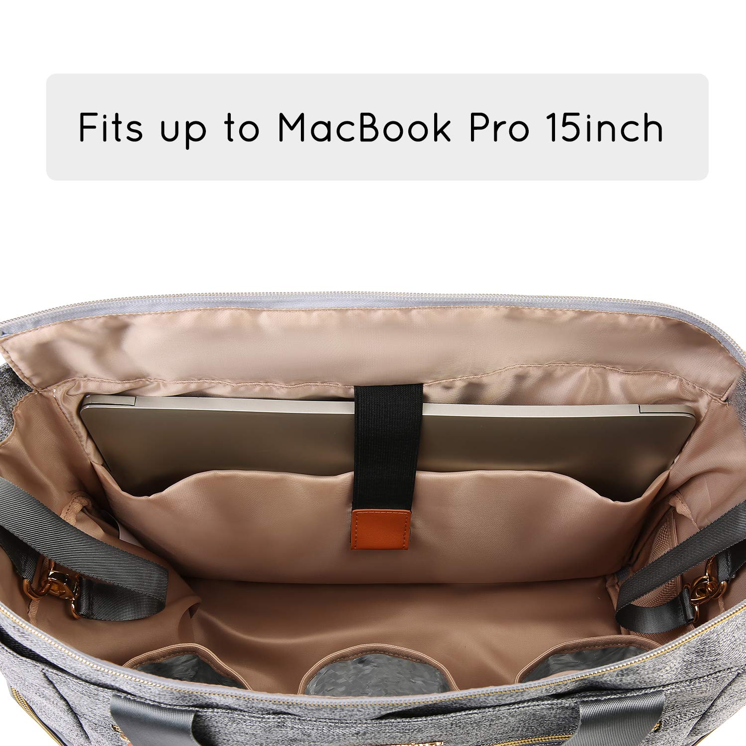 mommore 15-inch laptop pocket fits tablets or notebooks up to 15 inches