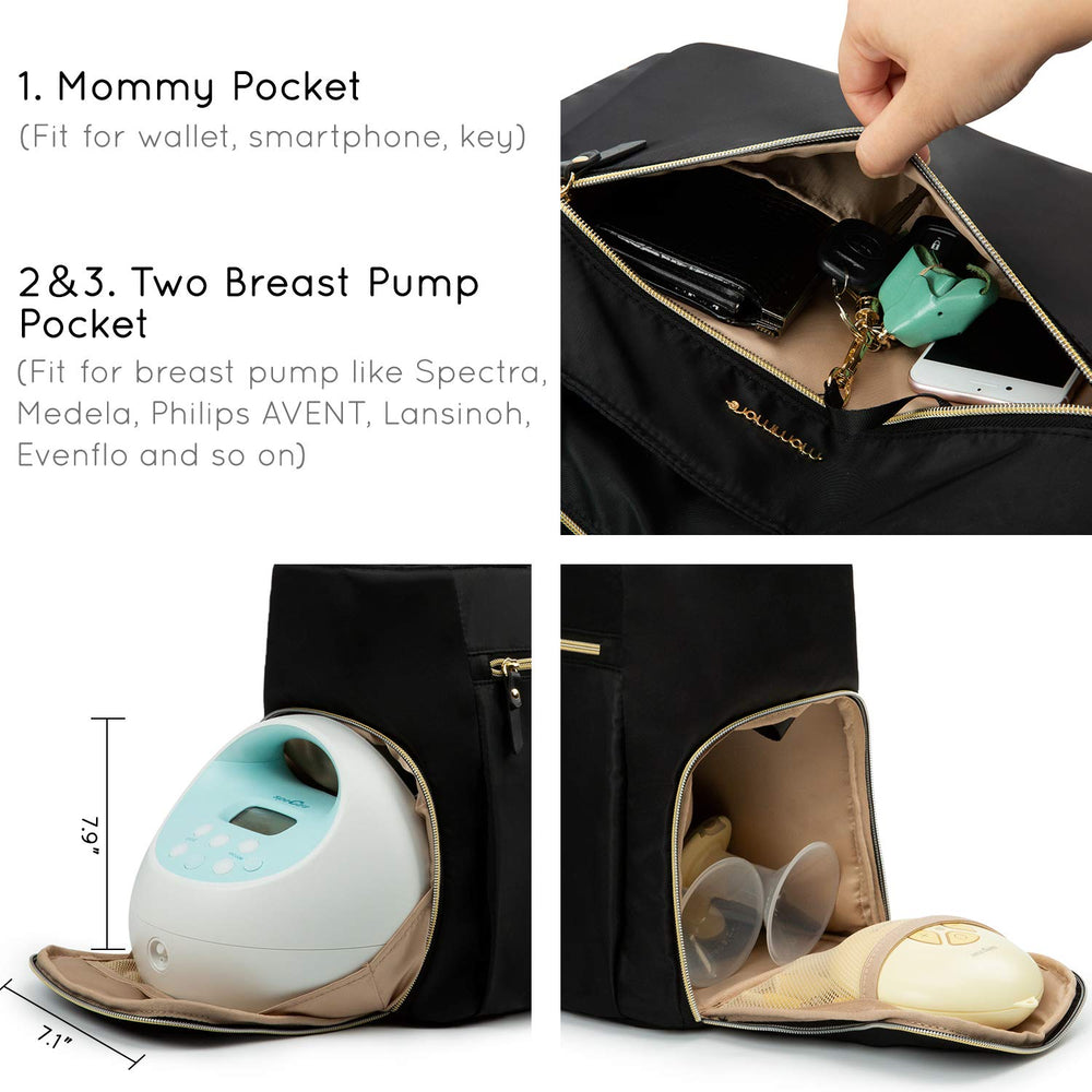 mommore durable metal zippers enhance daily use
