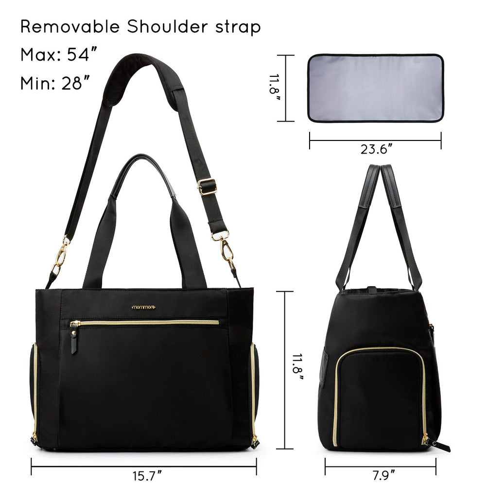 mommore removable padded shoulder strap for comfortable carrying