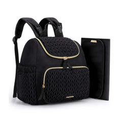 mommore small diaper bag front view showing compact daily-friendly design