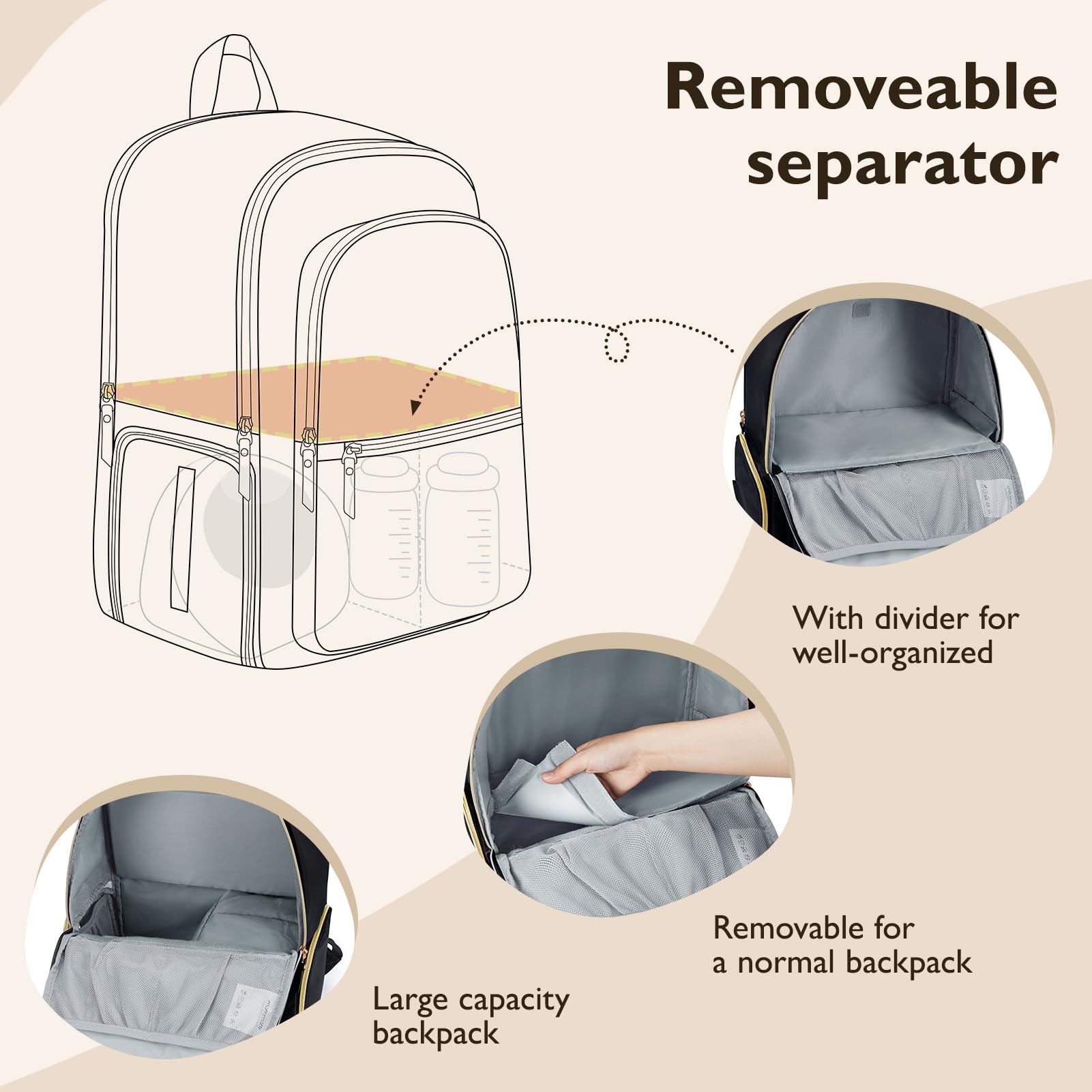 mommore stroller straps and luggage strap enable hands-free travel with baby