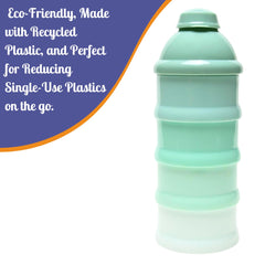 Mommy's Helper Pak N' Stak non-spill pour spout for precise pouring.