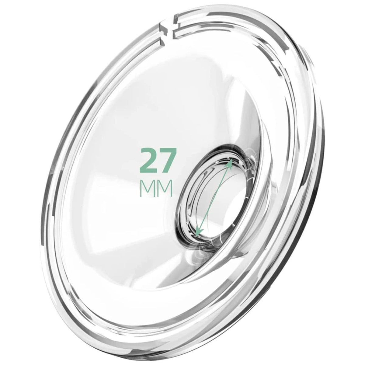 Mompmuir 27mm flange shields universal fit for wearable pumps securely.