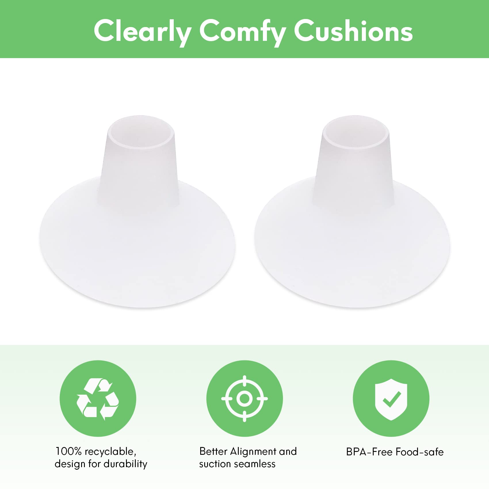 Mompmuir BPA-free silicone pump parts ensure safe, durable use with many pumps