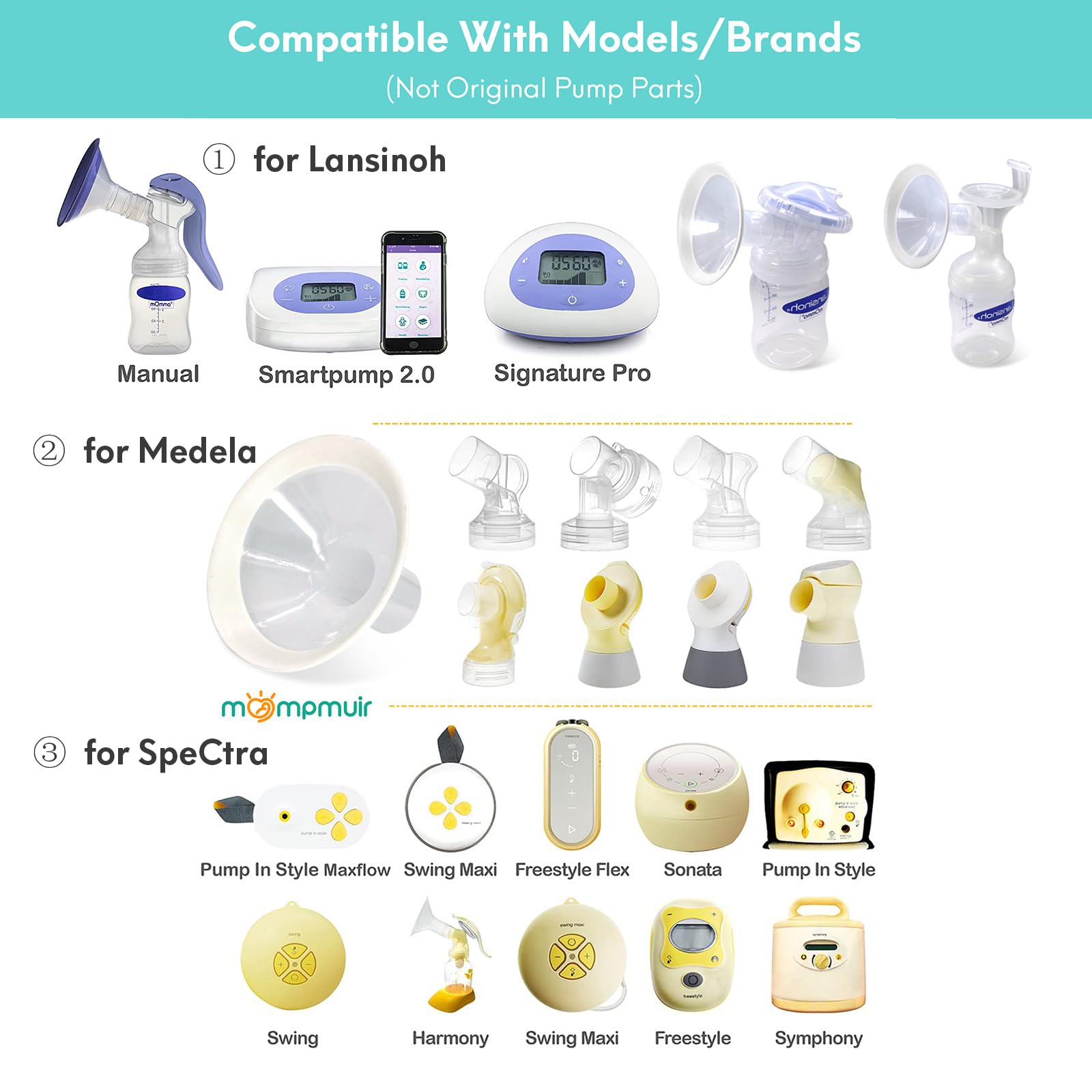 Mompmuir Dishwasher-safe BPA-free parts provide easy cleaning and peace of mind.