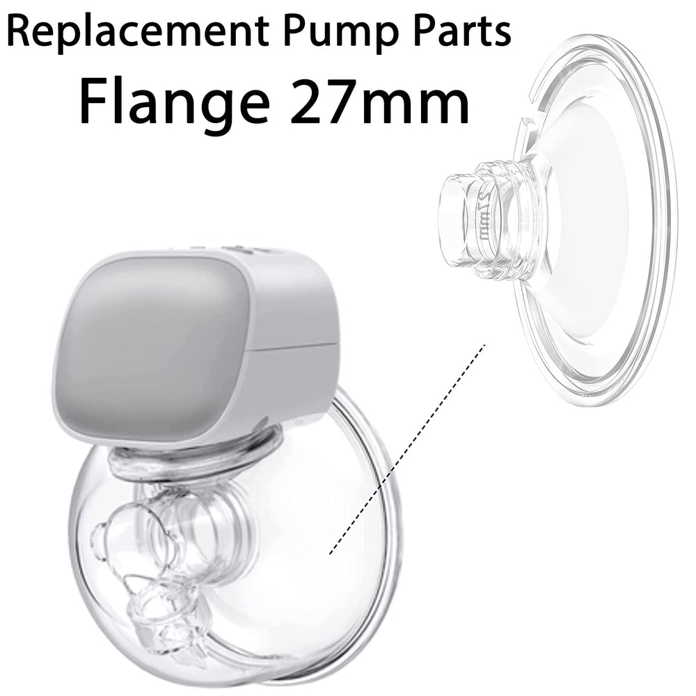 Mompmuir silicone flange inserts BPA-free safe for sanitization.