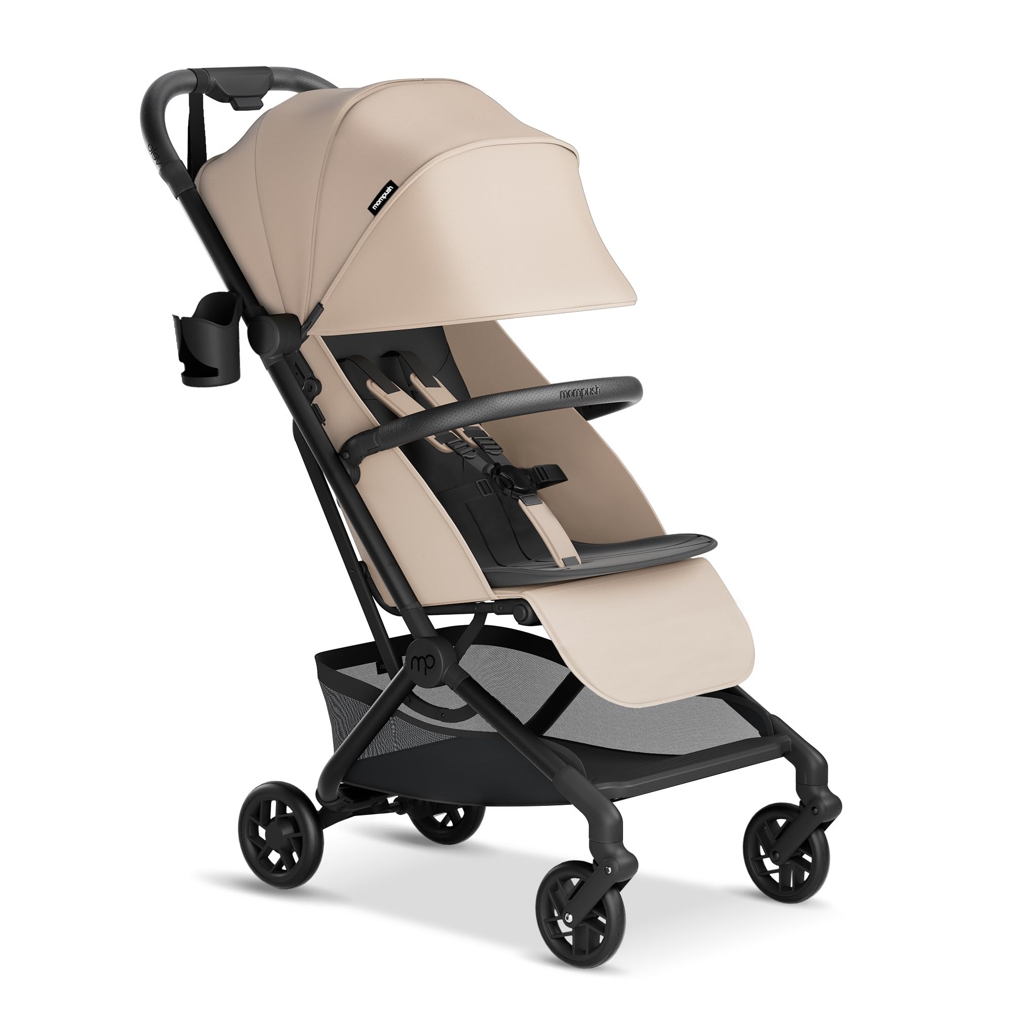 Mompush Velo folded compactly for easy storage and travel.