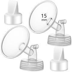 Momstouch 15mm flange compatible with Spectra S1 S2 for comfortable pumping.