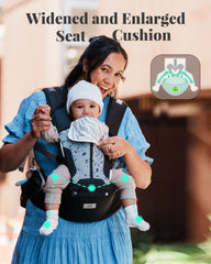 MOMTORY adjustable shoulder straps customize fit for comfort during wear.