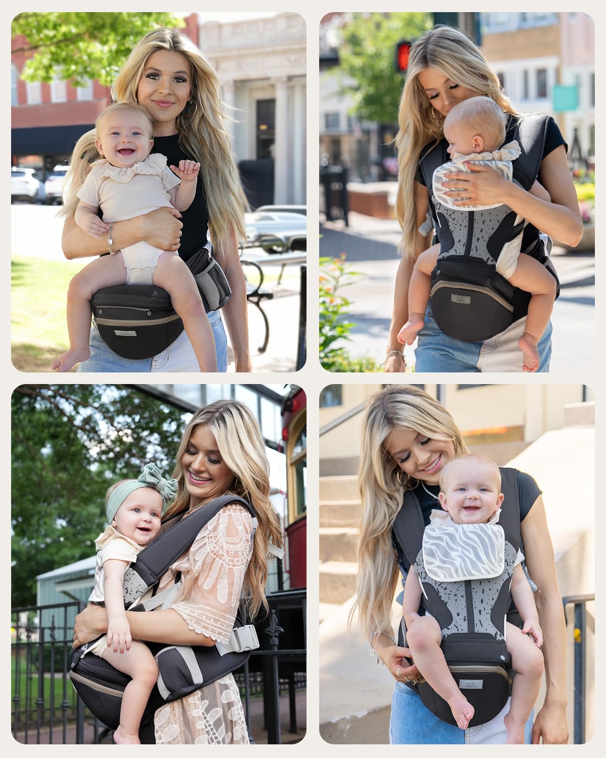 MOMTORY StowNGO Pro 6-carrying-positions versatility for growing kids