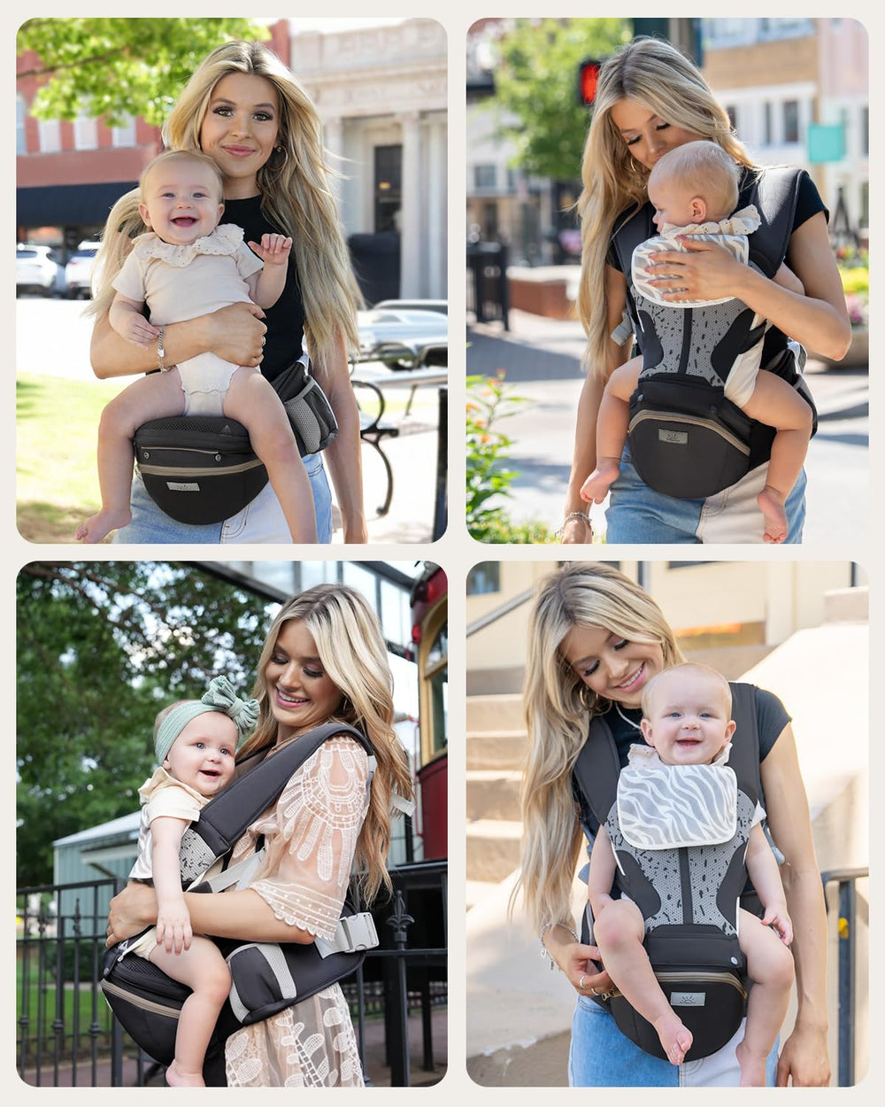 MOMTORY StowNGO Pro 6-carrying-positions versatility for growing kids