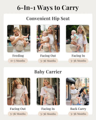 MOMTORY StowNGO Pro detachable holder enables easy baby transfers for busy days.