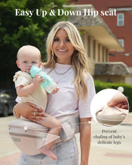 MOMTORY StowNGO Pro front carry facing-out for curious babies