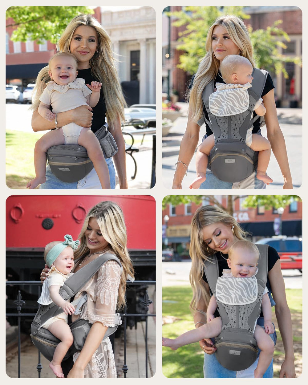 MOMTORY StowNGO Pro skin-friendly premium fabric for cozy snuggles.
