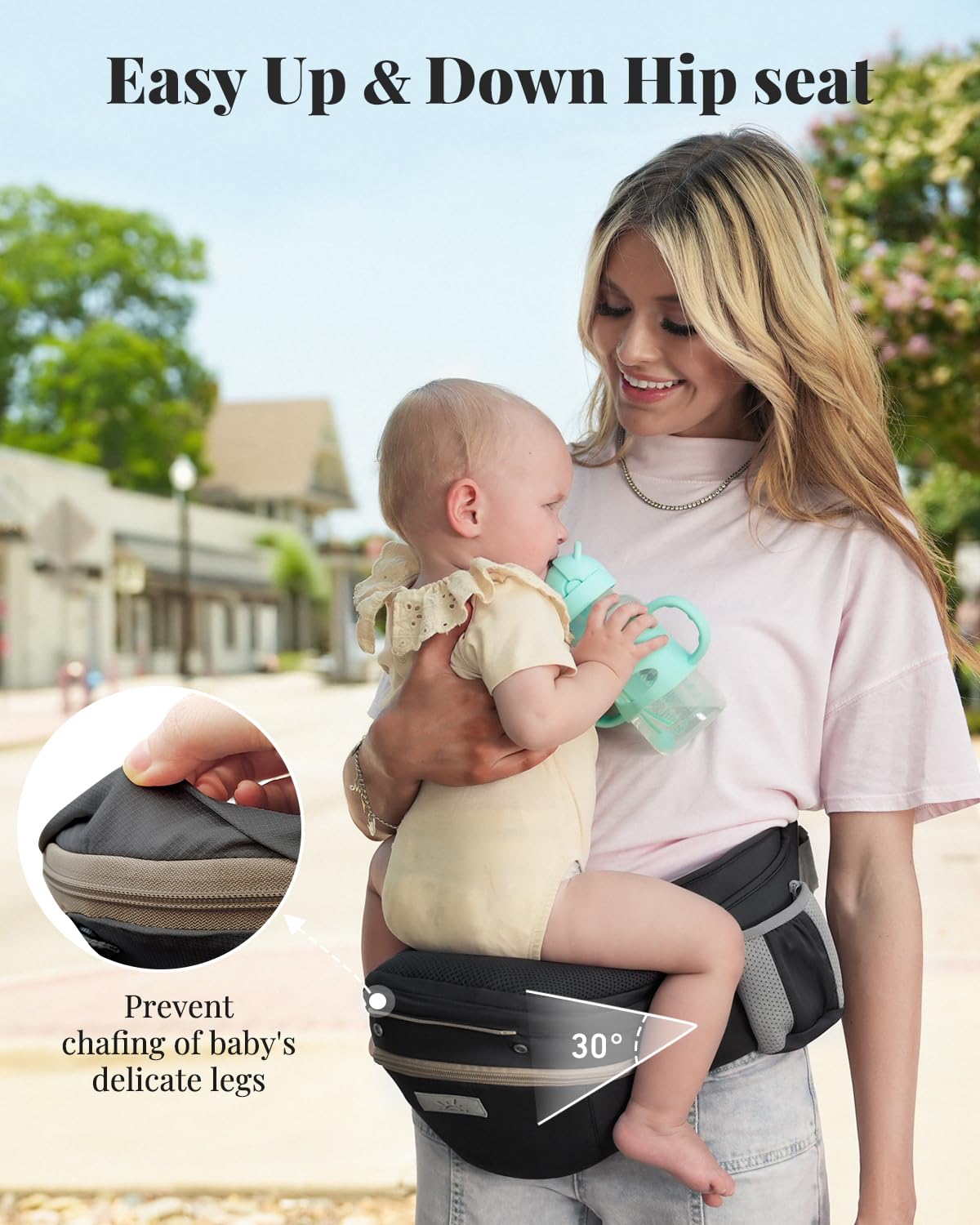 MOMTORY StowNGO Pro soft tummy protection core for gentle support