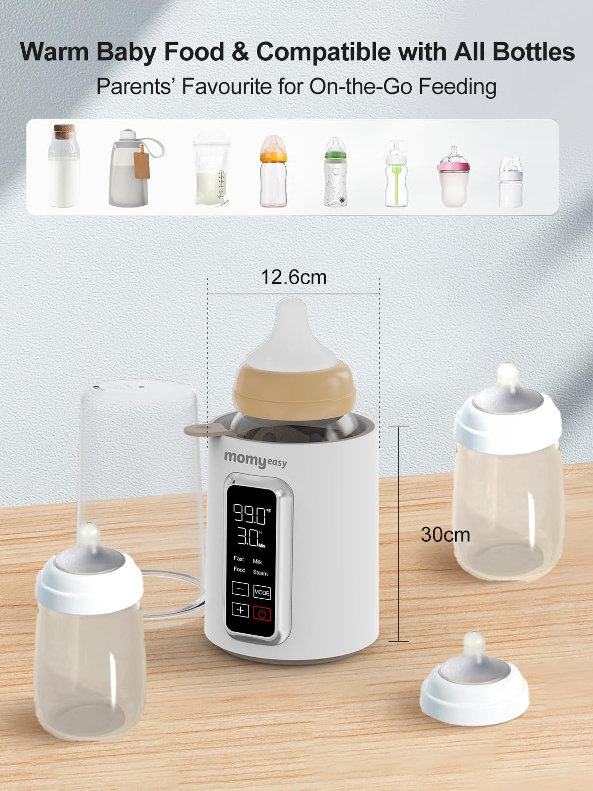 Momyeasy compact kitchen design fits small spaces and travels well.