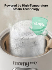 Momyeasy precise temperature control and timer provide consistent warming.