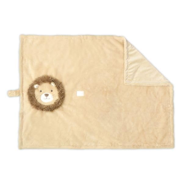 MON AMI blanket with Velcro closure shown for easy rolling and storage.