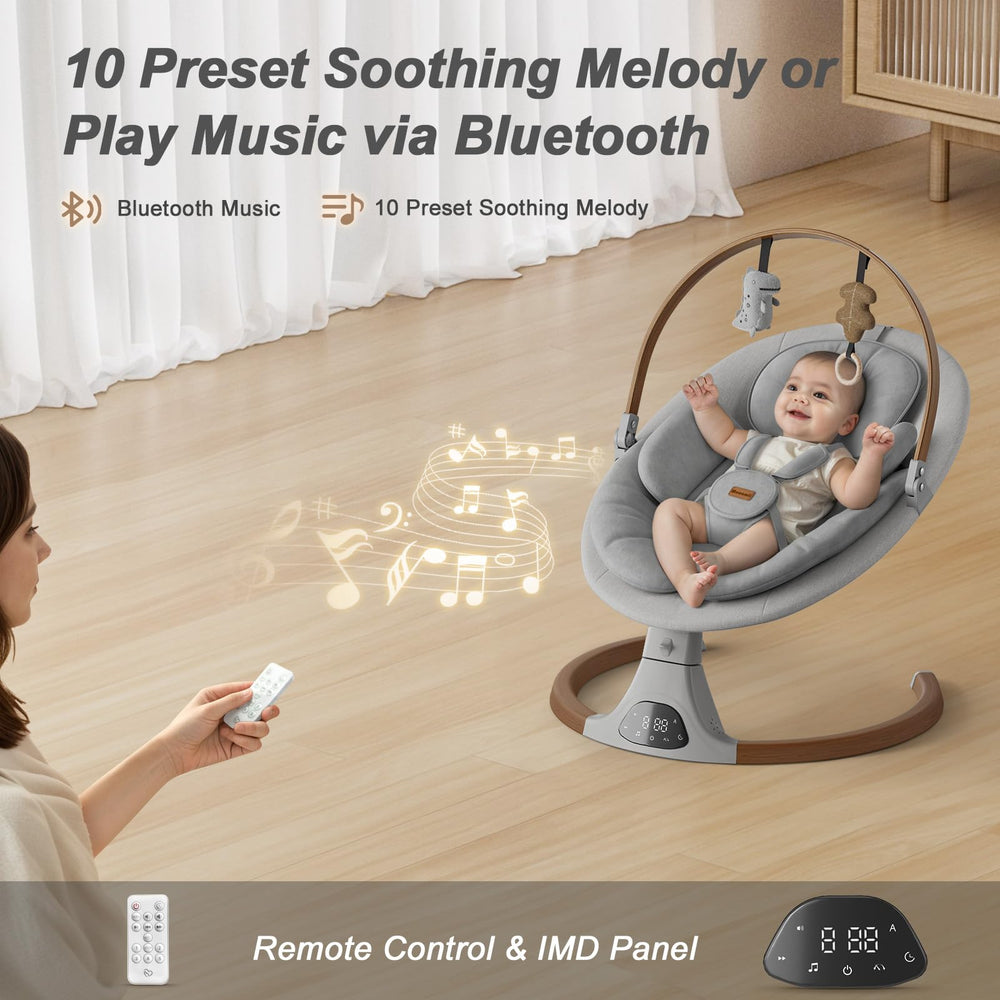 Monamii Bluetooth music and 10 soothing tracks to create a calm atmosphere.