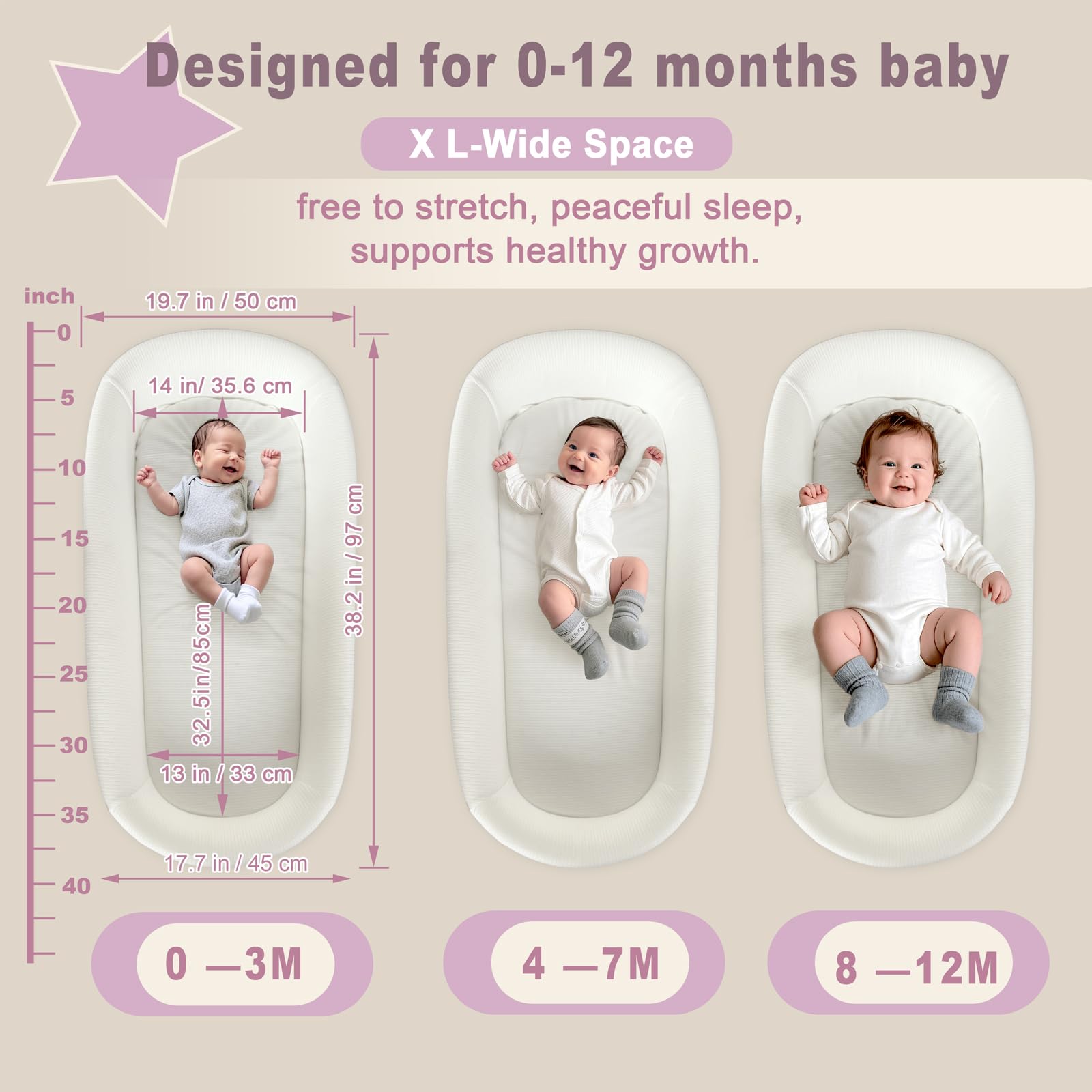 MonGianda Mosquito net protects baby from insects while resting.