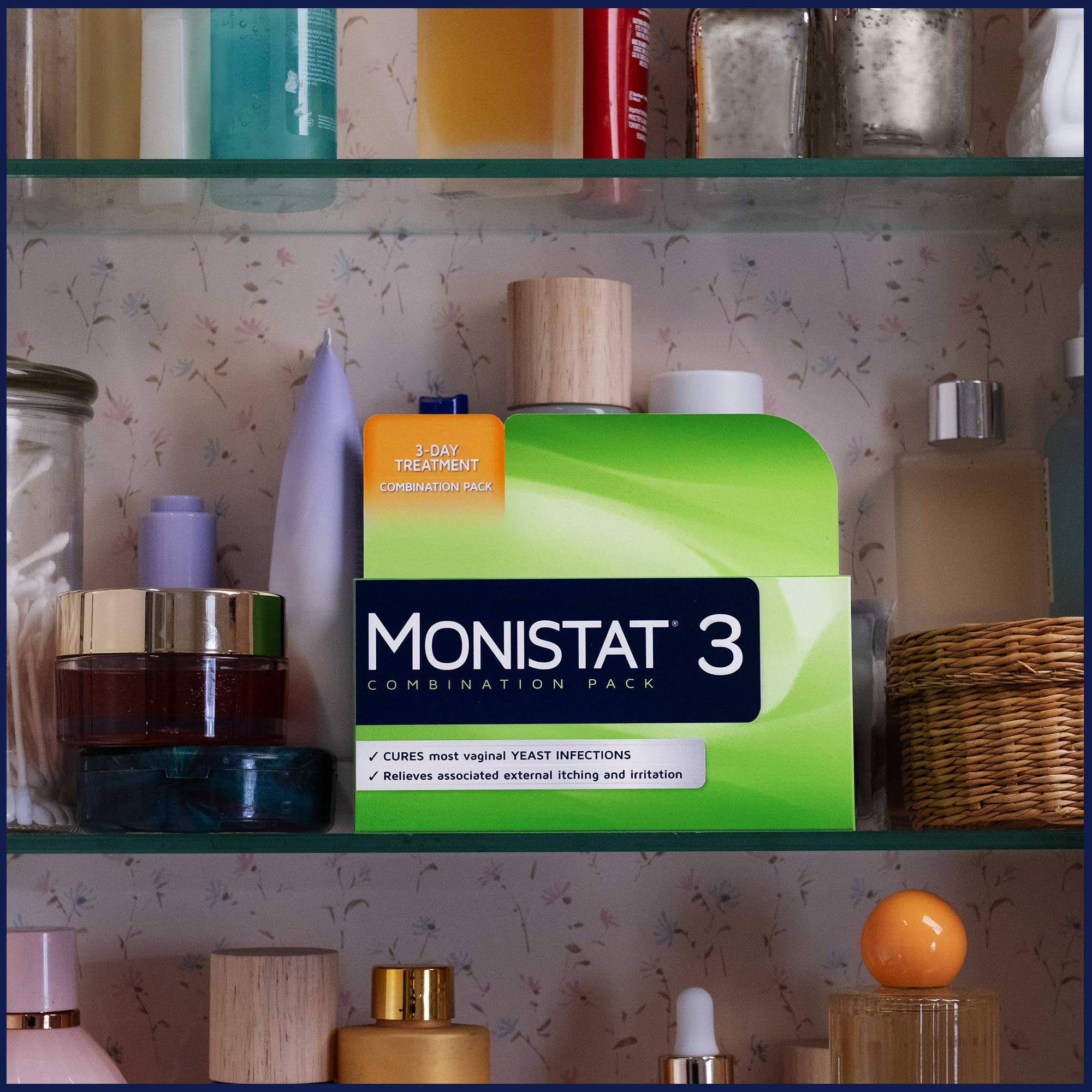 Disposable Monistat 3 Day applicators with 200 mg miconazole