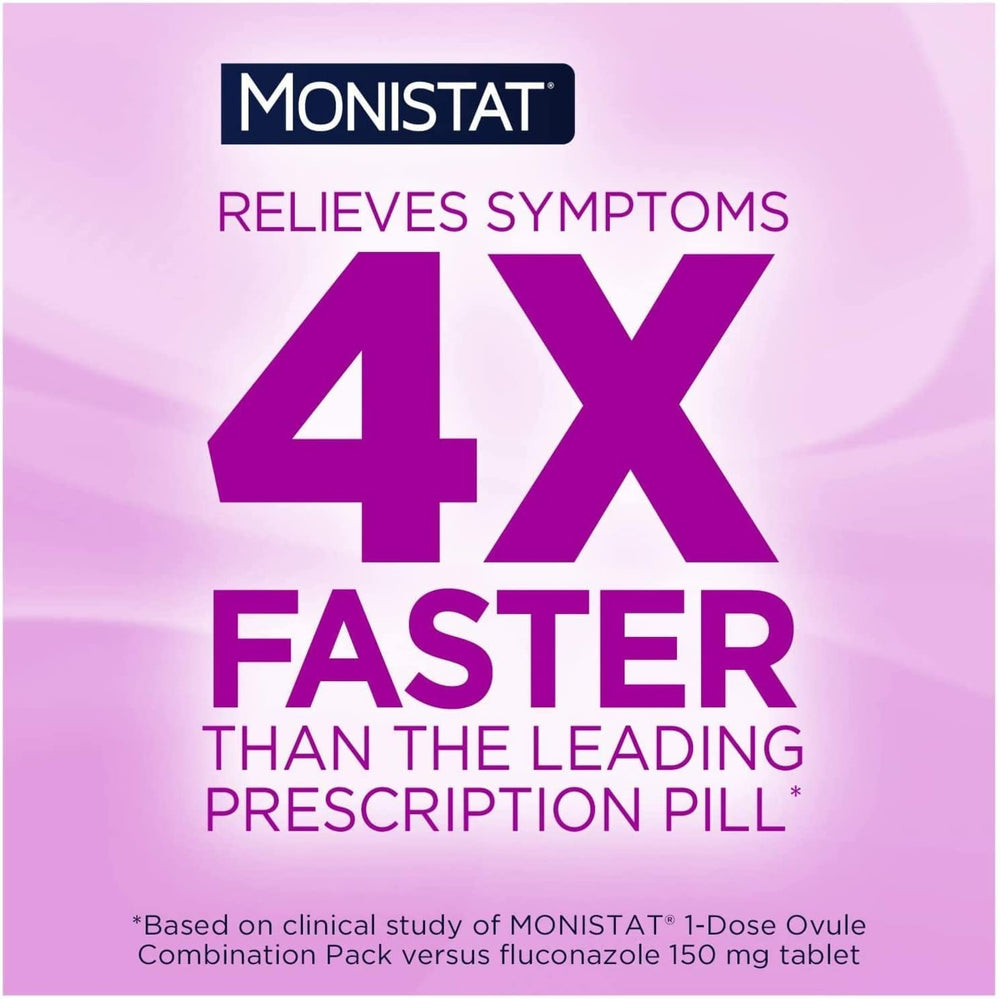 Monistat 7 applicators close-up, seven disposable tools.