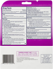 Monistat cream tube showing RX-strength formula for symptom relief.