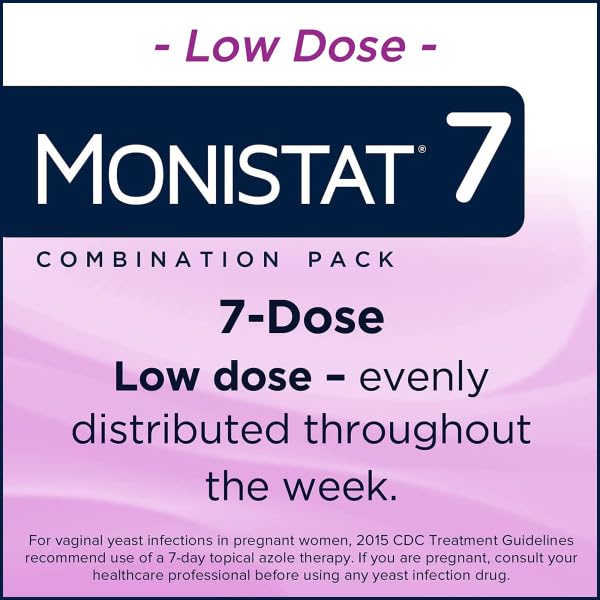Monistat 7 tube closeup shows creamy texture.