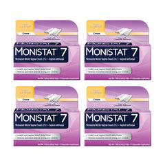 Monistat 7 tube with disposable applicators for easy at-home use.