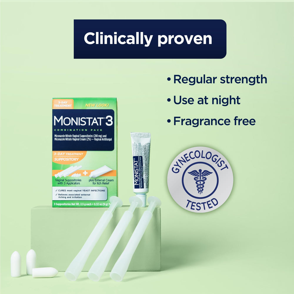 Monistat vaginal suppositories contain 200 mg miconazole nitrate for targeted treatment.