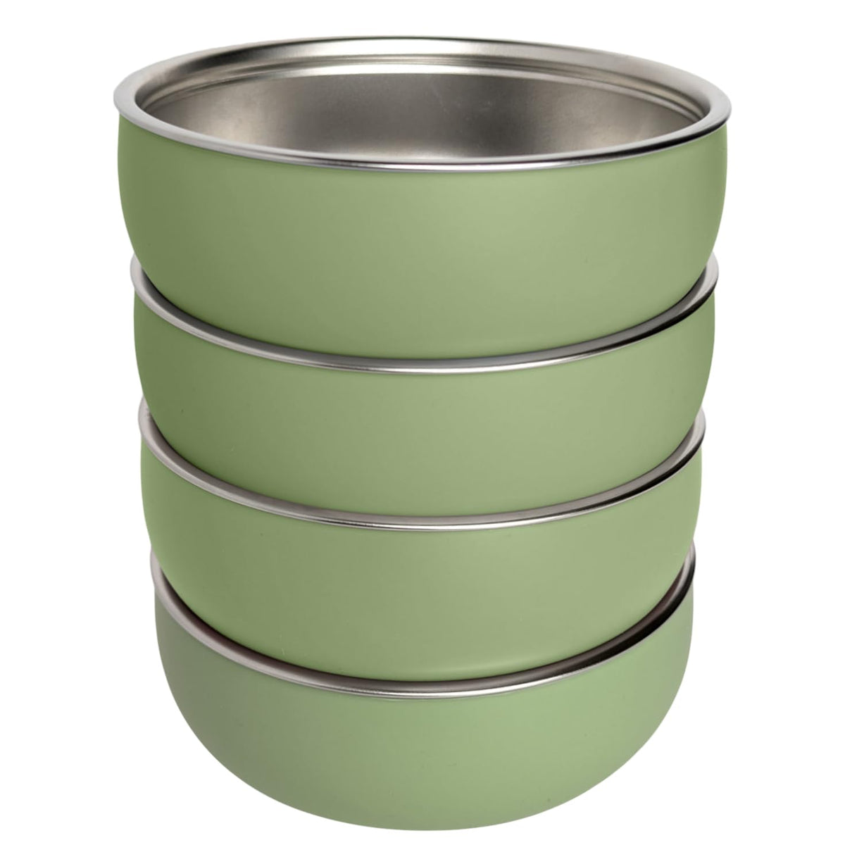 Monkey Proof 5” bowl with flat bottom and stable base for steady meals.