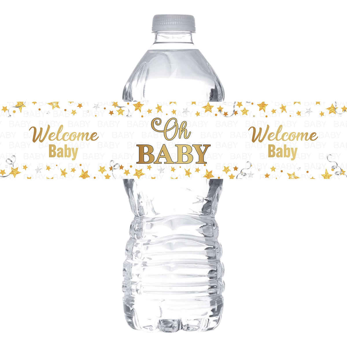 MonMon & Craft Oh Baby stickers for quick waterproof labeling on drinks.