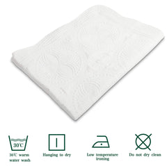 MONOBLANKS personalized monogram quilt adds timeless touch