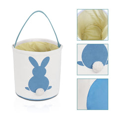 MONOBLANKS Easter Basket Blue carry-handle front, sturdy daily use.