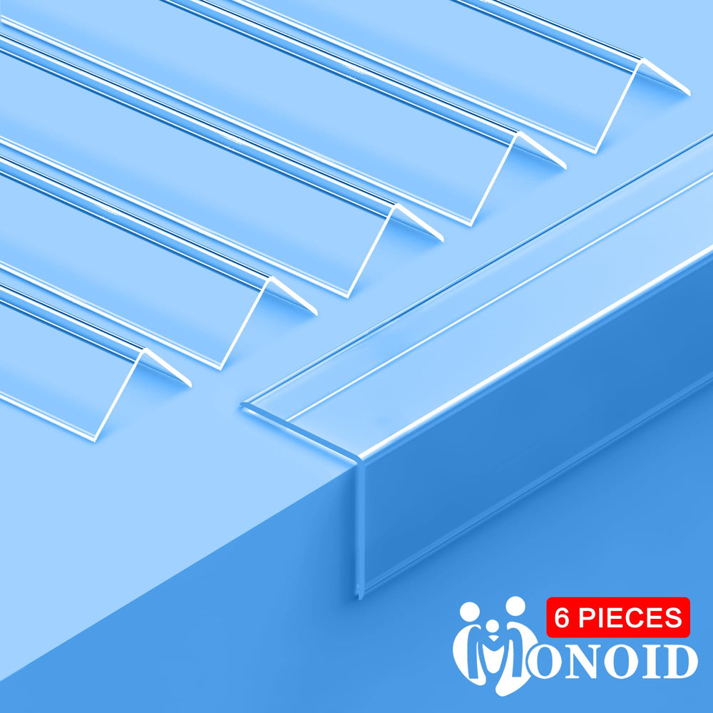 MONOID 89-degree wall corner protector fits tightly with a near-invisible edge