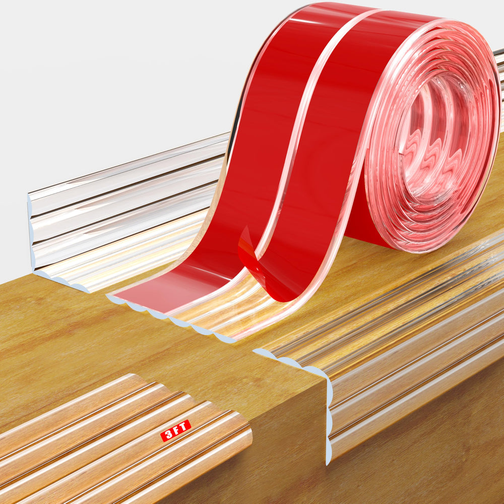 MONOID anti-scratch corner protector maintains sleek walls in busy spaces.