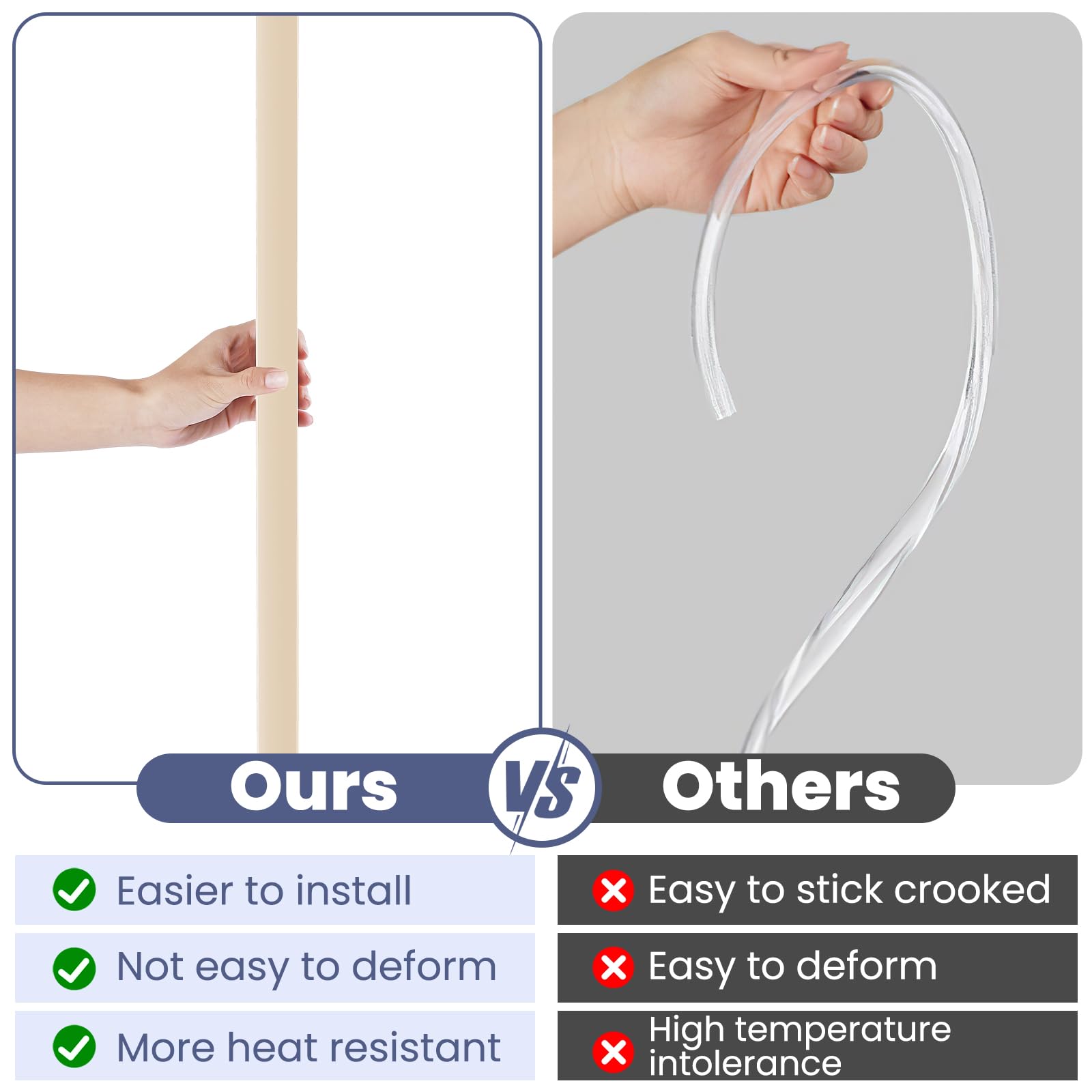 MONOID durable beige corner protector reduces visible wear on corners