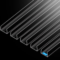 MONOID drawer edge protector in clear guard covers 18 inch drawer edges to prevent wear