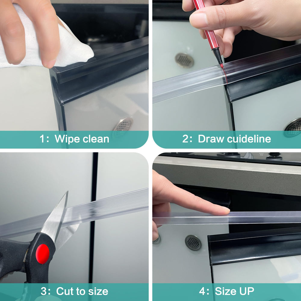 MONOID 5-pack cabinet edge protectors keeps surfaces looking new.