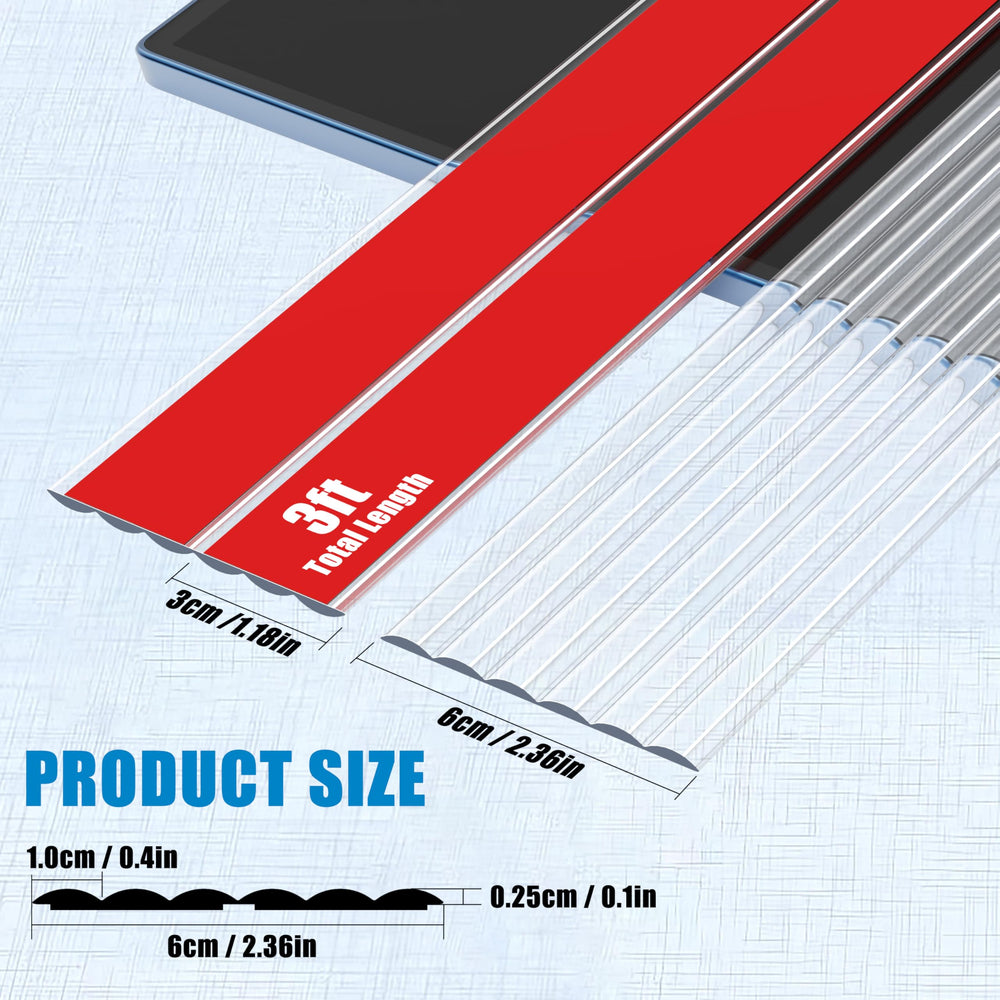 MONOID self-adhesive wall corner guard keeps walls scratch-free without drilling.