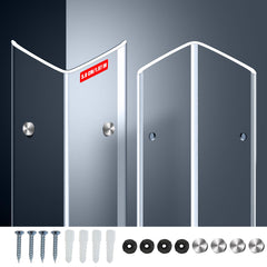 MONOID wall corner protector 2pcs safeguards walls from bumps and scuffs